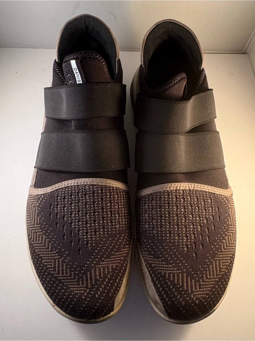 ECCO Men’s Intrinsic Slip On Sneaker Black Gray Size 11 -‎ 11.5 US / 45 Stretch